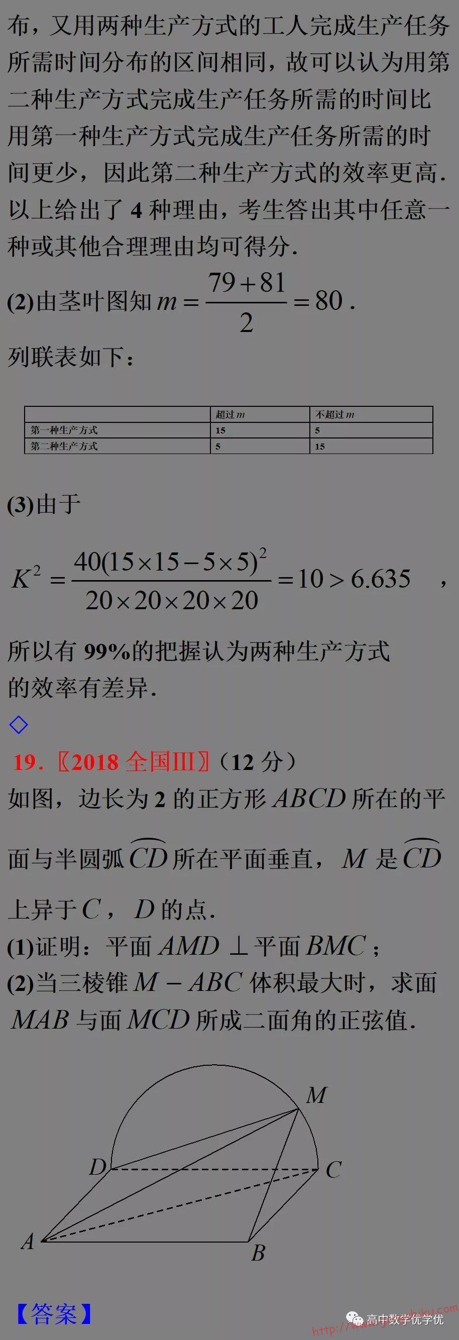 【高清】2018年高考理科数学试题(全国卷Ⅲ)全解析_公式库网 2018年高考理科数学试题(全国卷Ⅲ)全解析_公式库网
